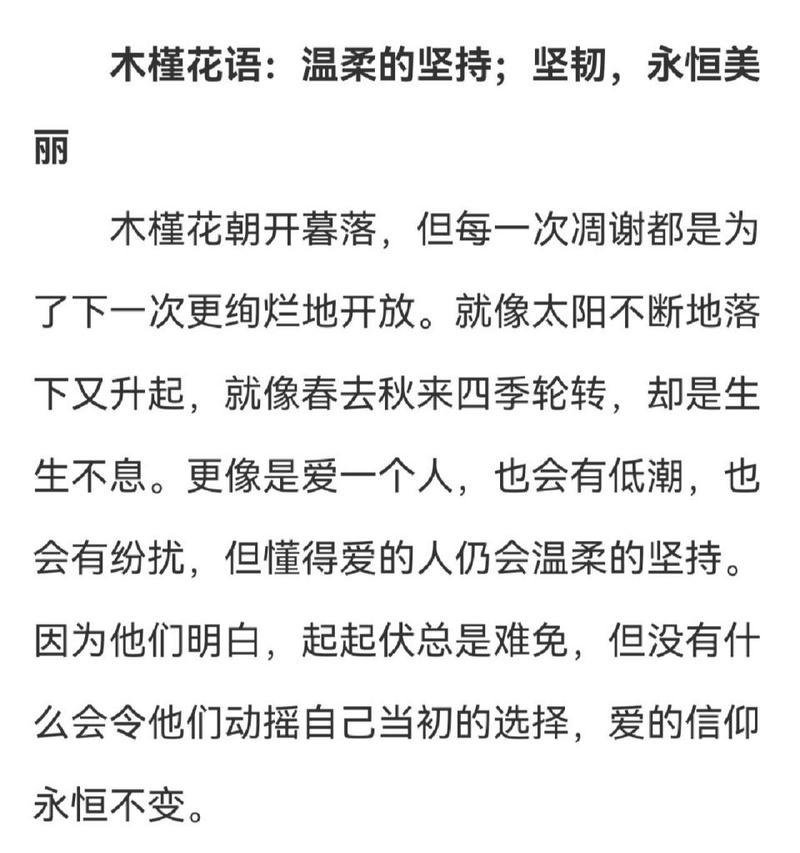石头的花语有何含义？如何用花语表达坚韧？