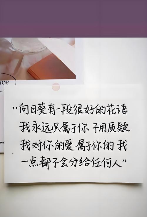 “花我爱你”这句话的花语是什么？