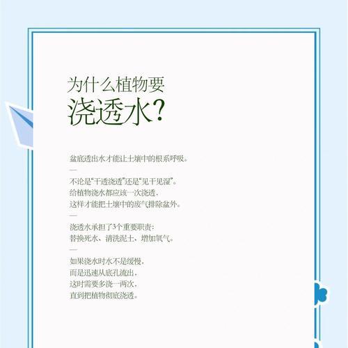 初恋植物浇水方法是什么？多久浇一次水最合适？