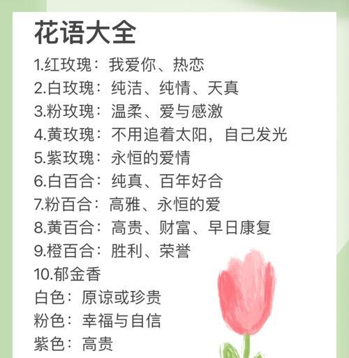 康复的花语是什么？康复花束代表的含义有哪些？