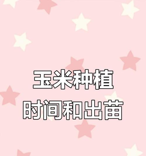 内蒙玉米的最佳播种时间是什么时候？播种前需要准备什么？