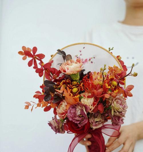 中式手捧花的寓意是什么？送亲时如何选择手捧花？