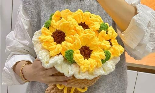 手捧花丝带太阳花有何特殊含义？