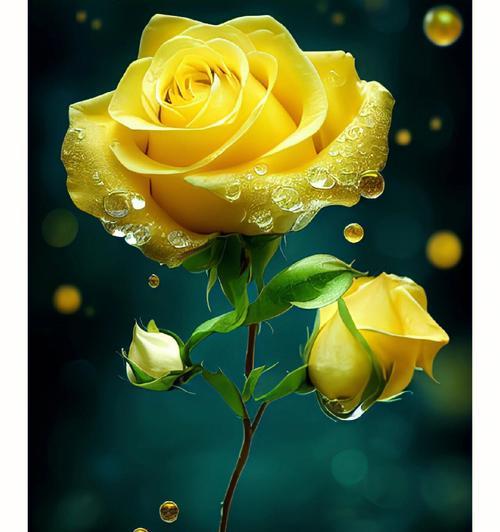 黄玫瑰花语（揭秘黄玫瑰的花语及传递友谊的意义）